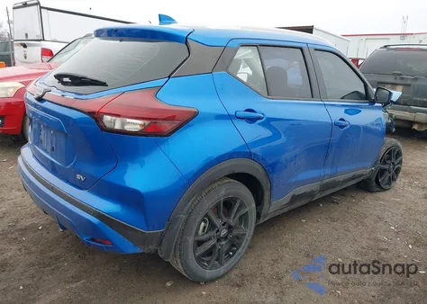 2023 Nissan Kicks Sv Xtronic Cvt from USA, damaged, VIN 3N1CP5CV2PL486890